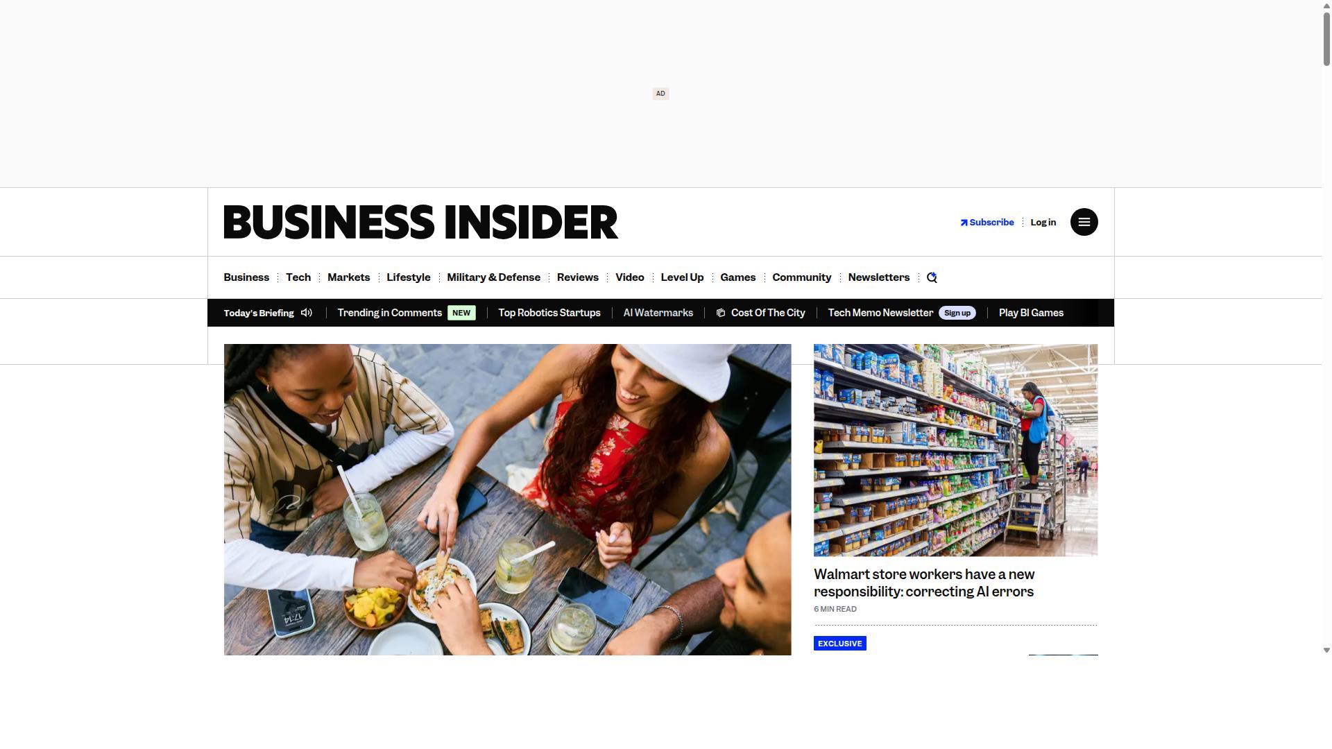 Insider website